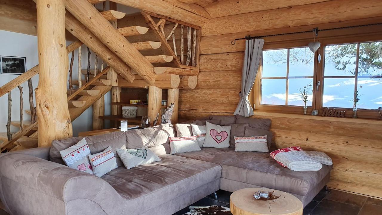 Almzauber Chalets - Haus Enzian Inkl Infrarotliegen ホーホ エクステリア 写真