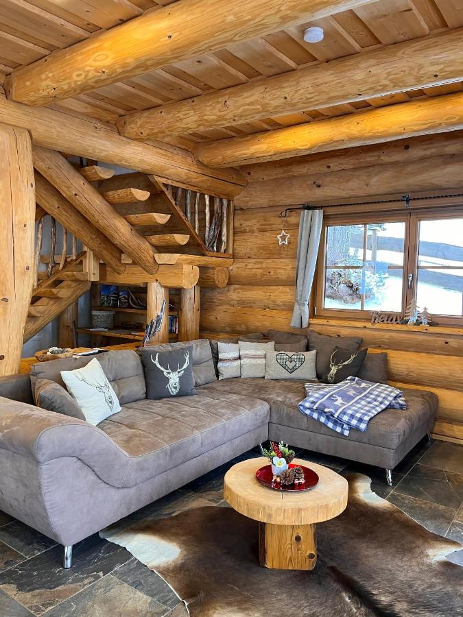 Almzauber Chalets - Haus Enzian Inkl Infrarotliegen ホーホ エクステリア 写真